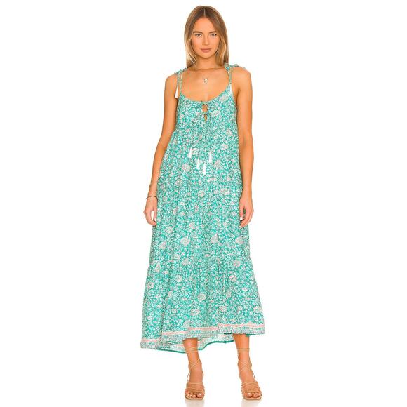 Natalie Martin January Dress - Xs - Floral Print Amalfi Sea